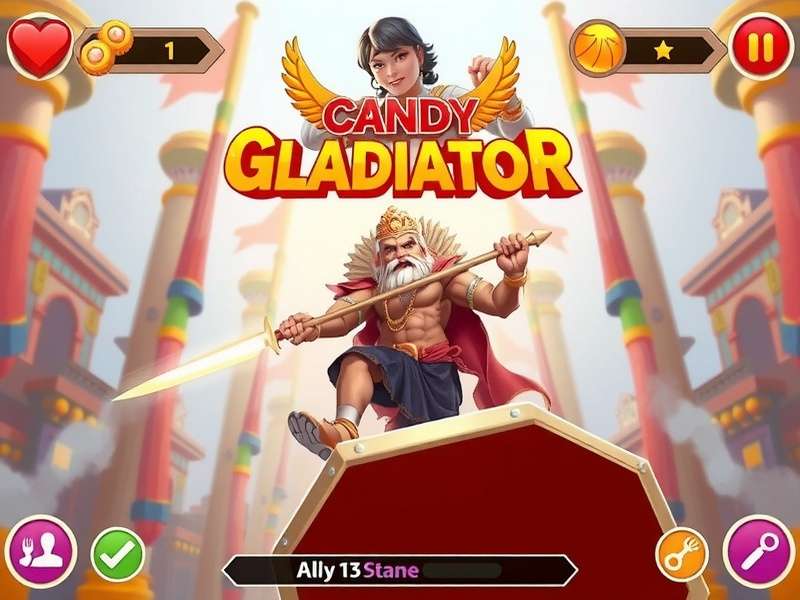 Candy Gladiator Indian festival event