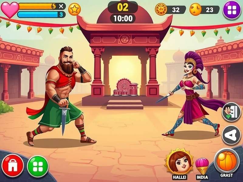 Candy Gladiator community tournament in India